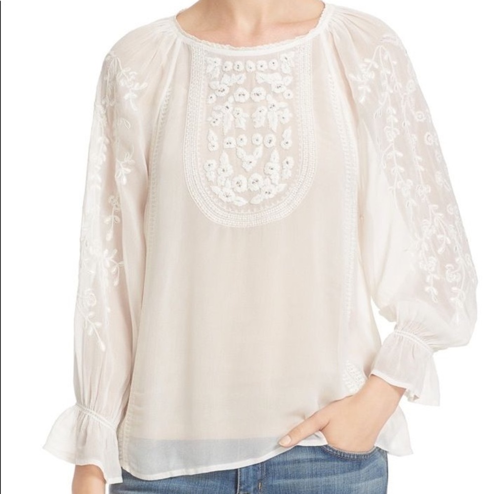 Joie Metta Gorgeous Embellished Blouse